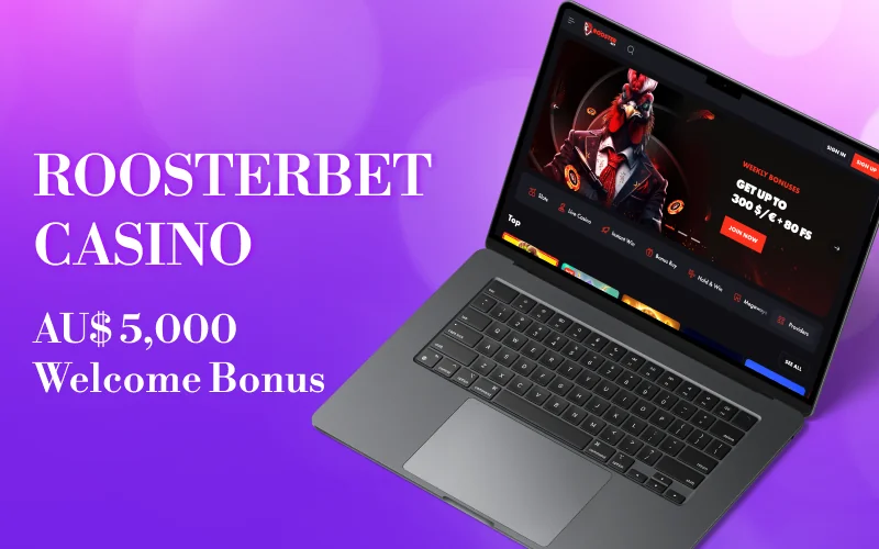 Roosterbet Casino bonus pokies crypto